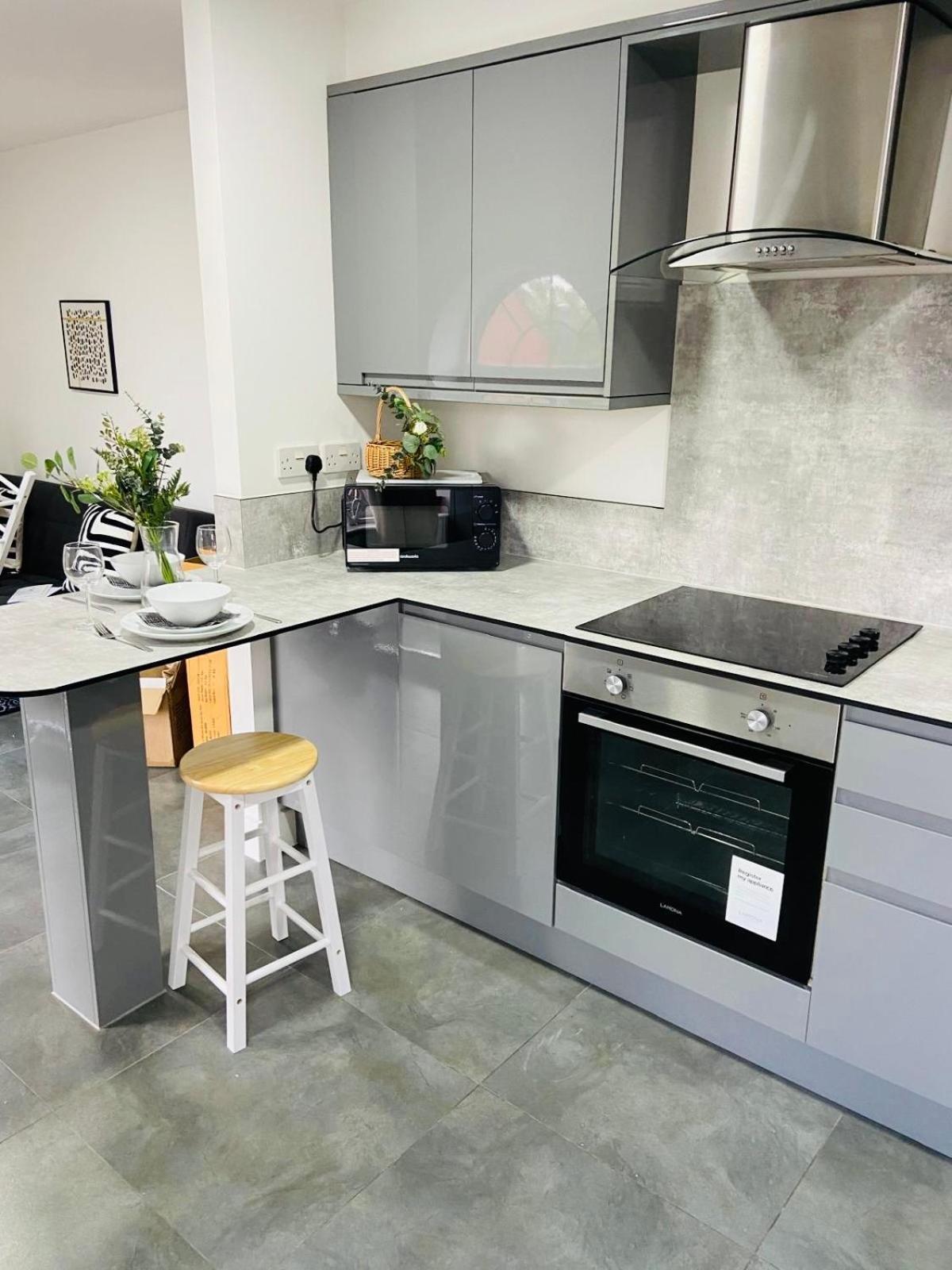 Modern Flat With Free Parking Close To Birmingham Centre 外观 照片